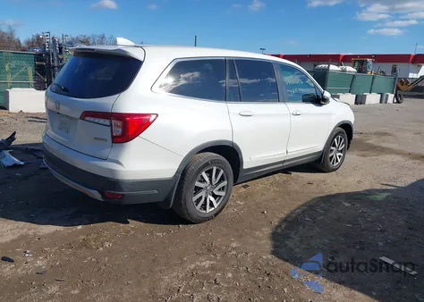2021 Honda Pilot Awd Ex-L z USA, uszkodzony, nr VIN 5FNYF6H5XMB054143